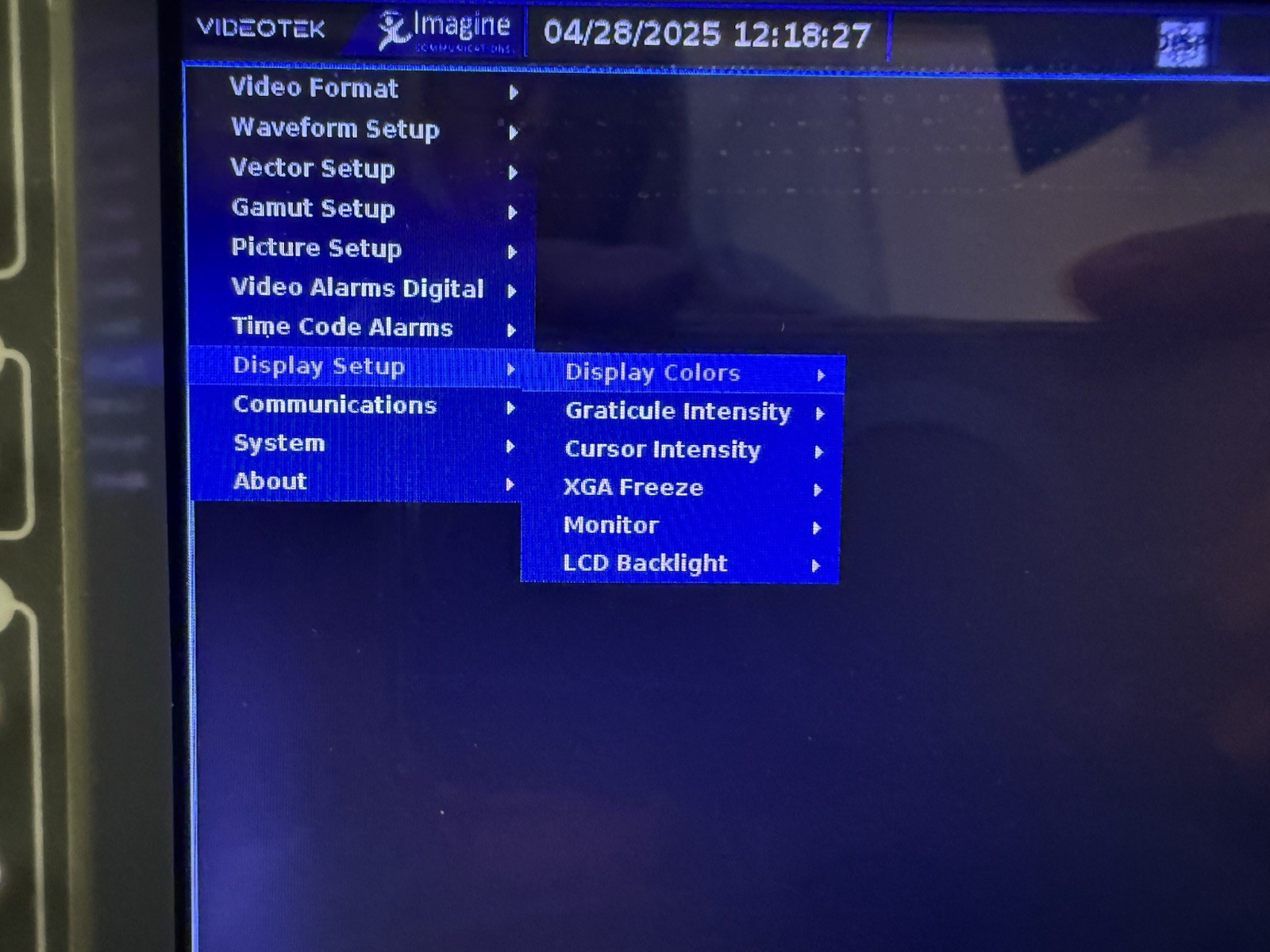 Imagine videotek TVM Series With Rack Box