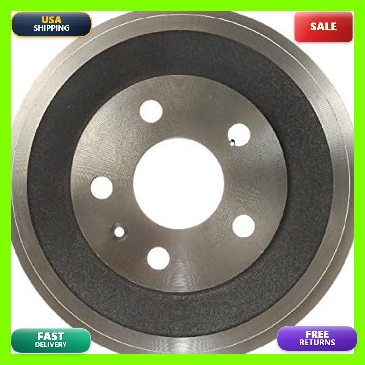 Bendix Premium Pdr0848 Rear Brake Drum For Volkswagen Jetta 2012-2011