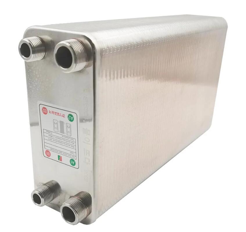 120 Plates Plate Heat Exchanger Water Beer Wort Chiller Cooler 304 j