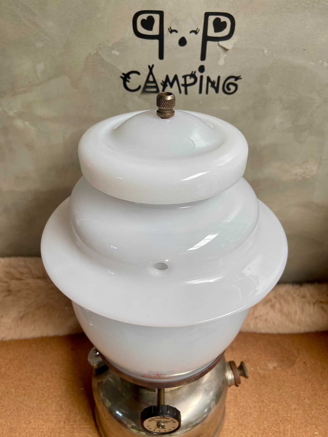 Ventilator for Coleman #237 heat resistant borosilicate glass