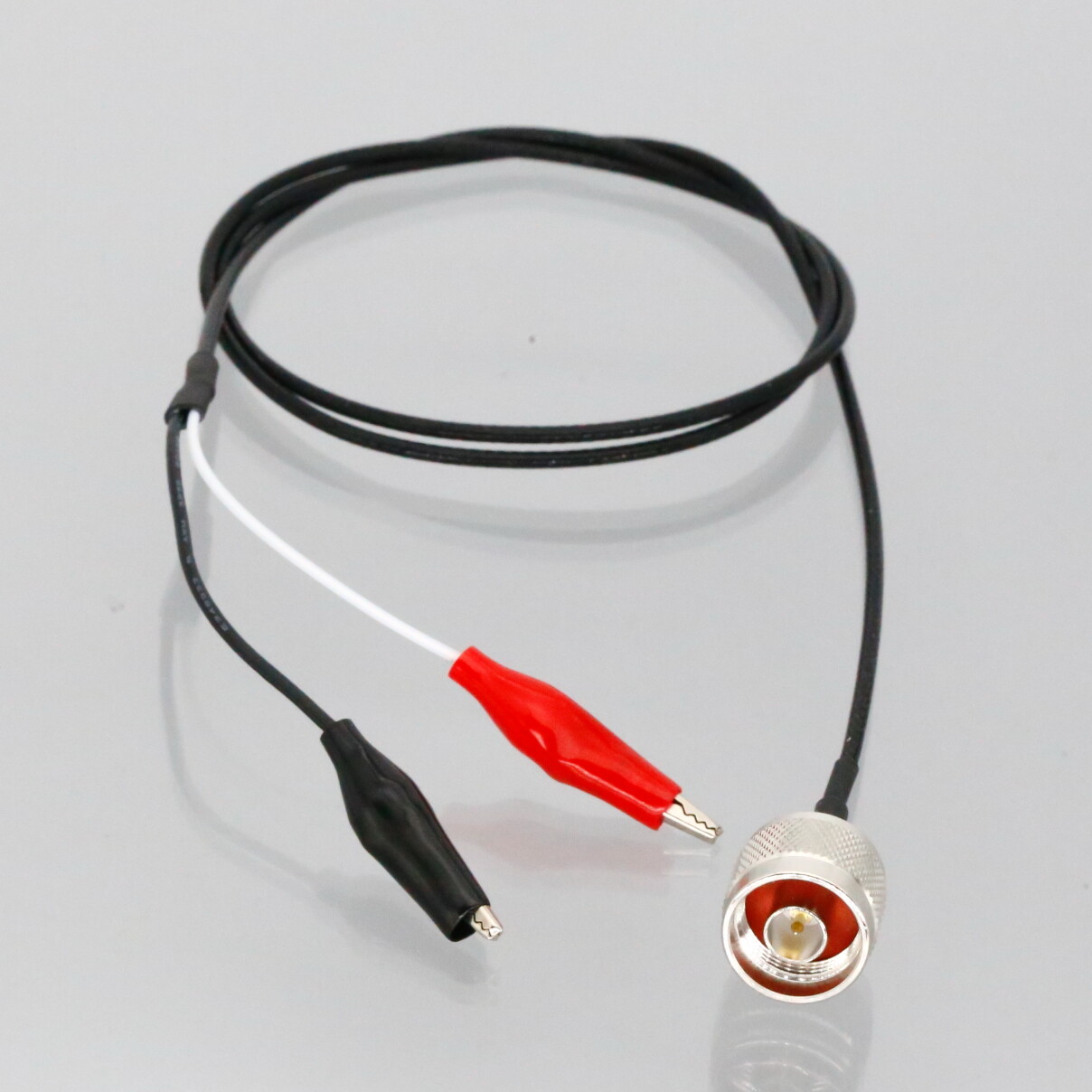 N Male to Crocodile 27mm Alligator Clip RG316 Oscilloscope Test Cable Probe 3FT