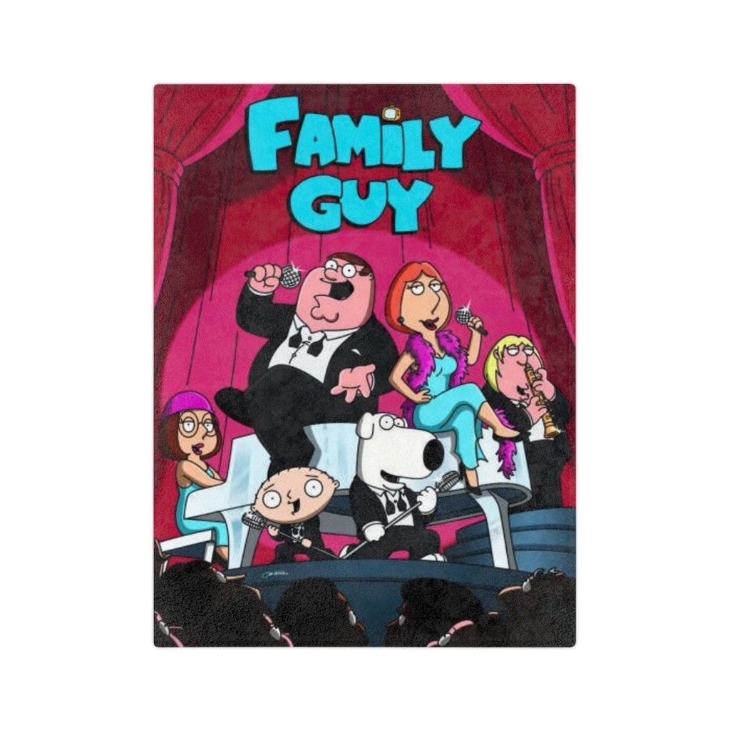 Family Guy Stage Performance Griffin Family Fleece Blanket
