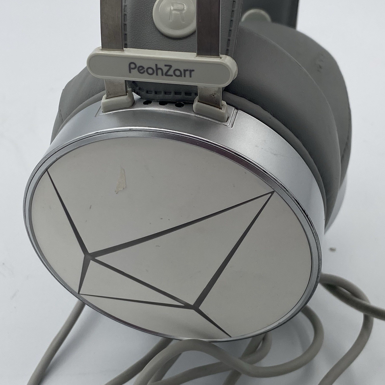 PeohZarr Diamond Series Silver Gaming Headset Tested Working