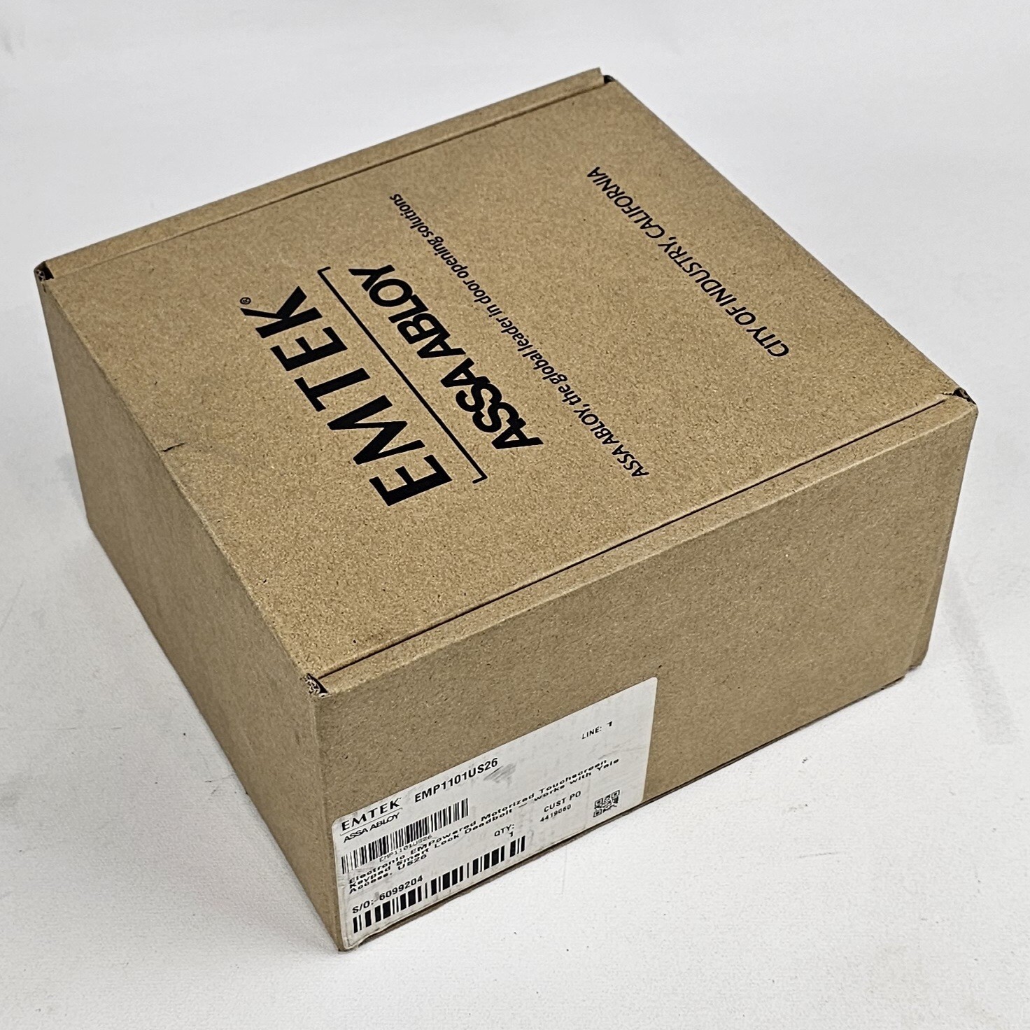 Emtek Smart Touchscreen Deadbolt Connected By August EMP1101-US26, Chrome