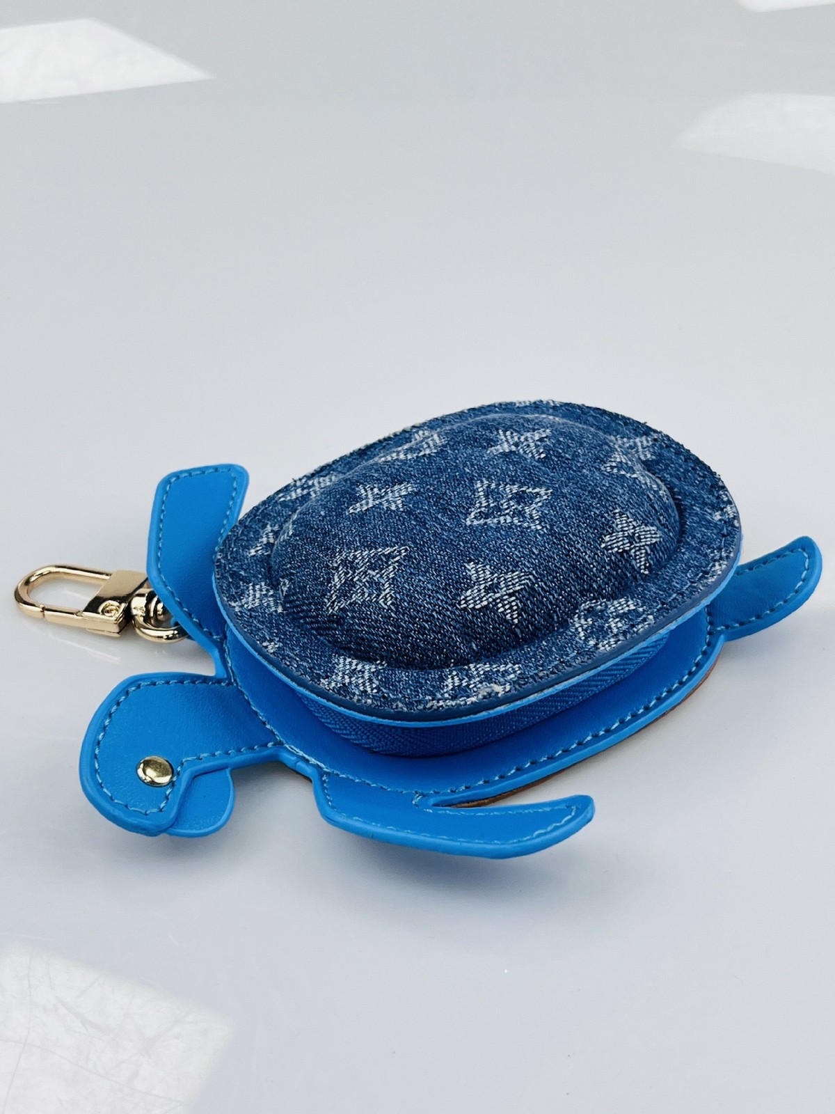 Leather Mini LULU-Turtle Bag Family Key Lipstick Bag Key Chain Pendant Accessory