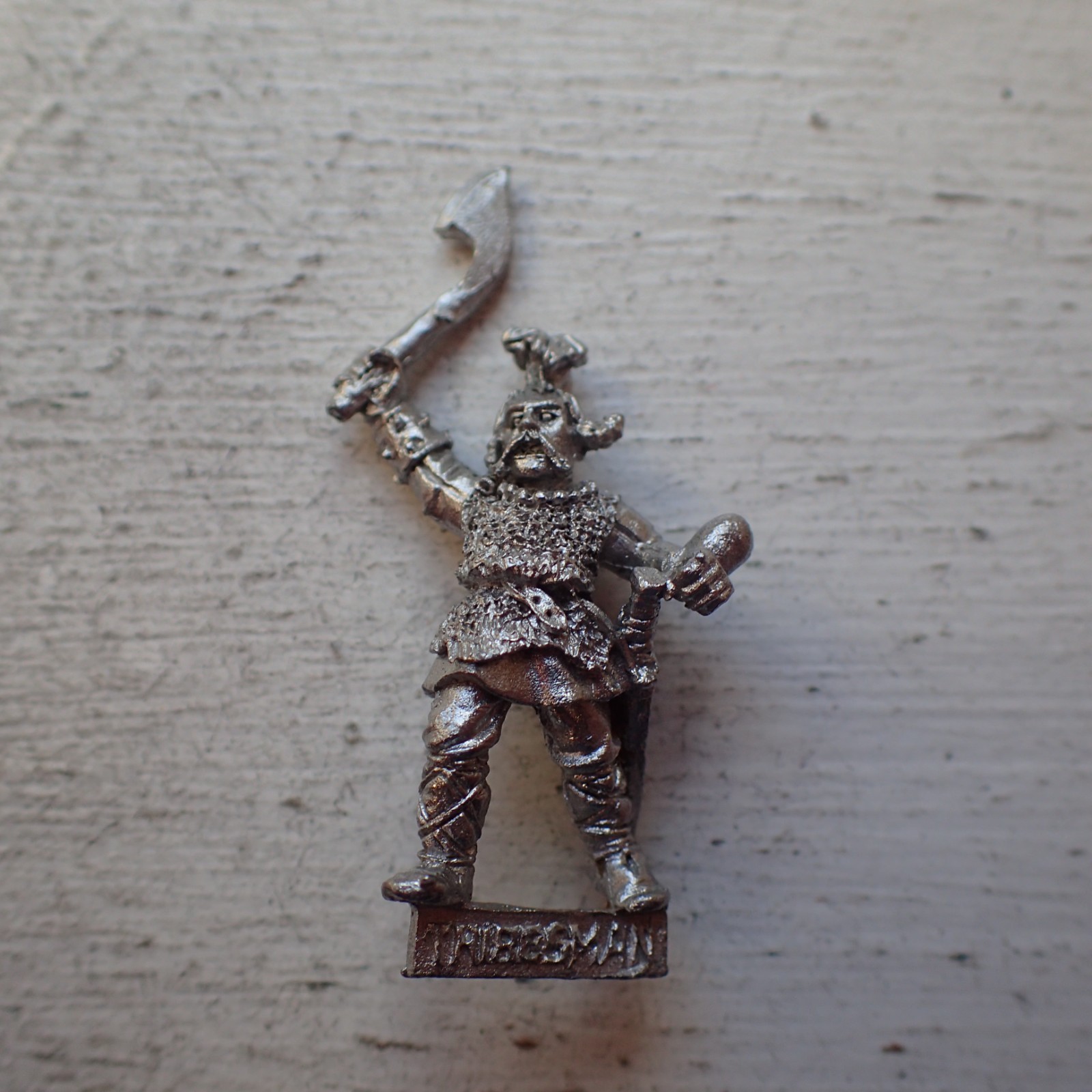 Citadel Warhammer 80s Empire F6 Fighter Norse Tribesman Brogi