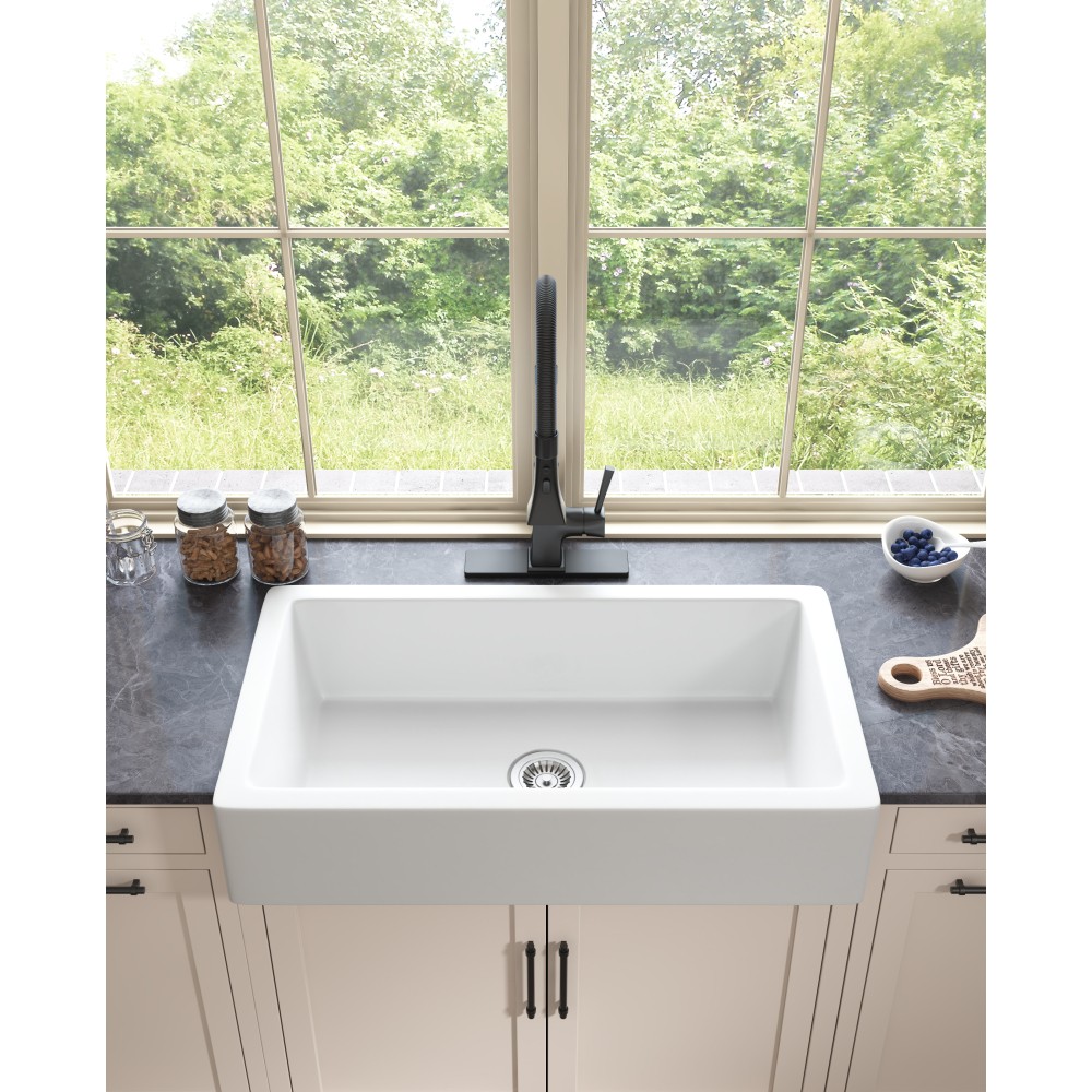 Kitchen Faucet with Pull Down Sprayer Single Handle High Arc Stainless Steel