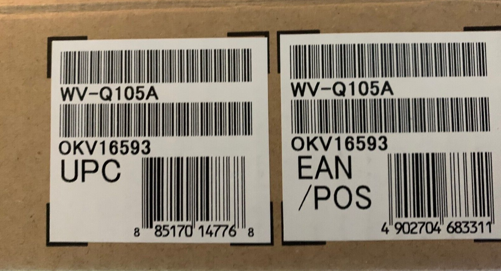 Panasonic Model WV-Q105A, Ceiling Mount Bracket-New