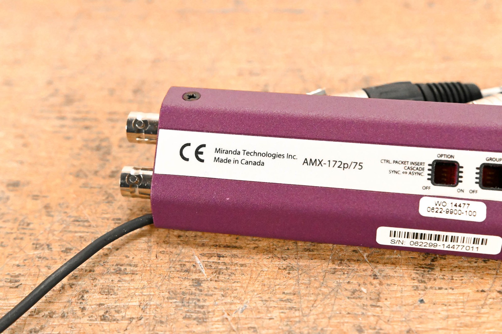 Miranda picoLink AMX-172p/75 Audio Multiplexer (NO PSU) CG003A6