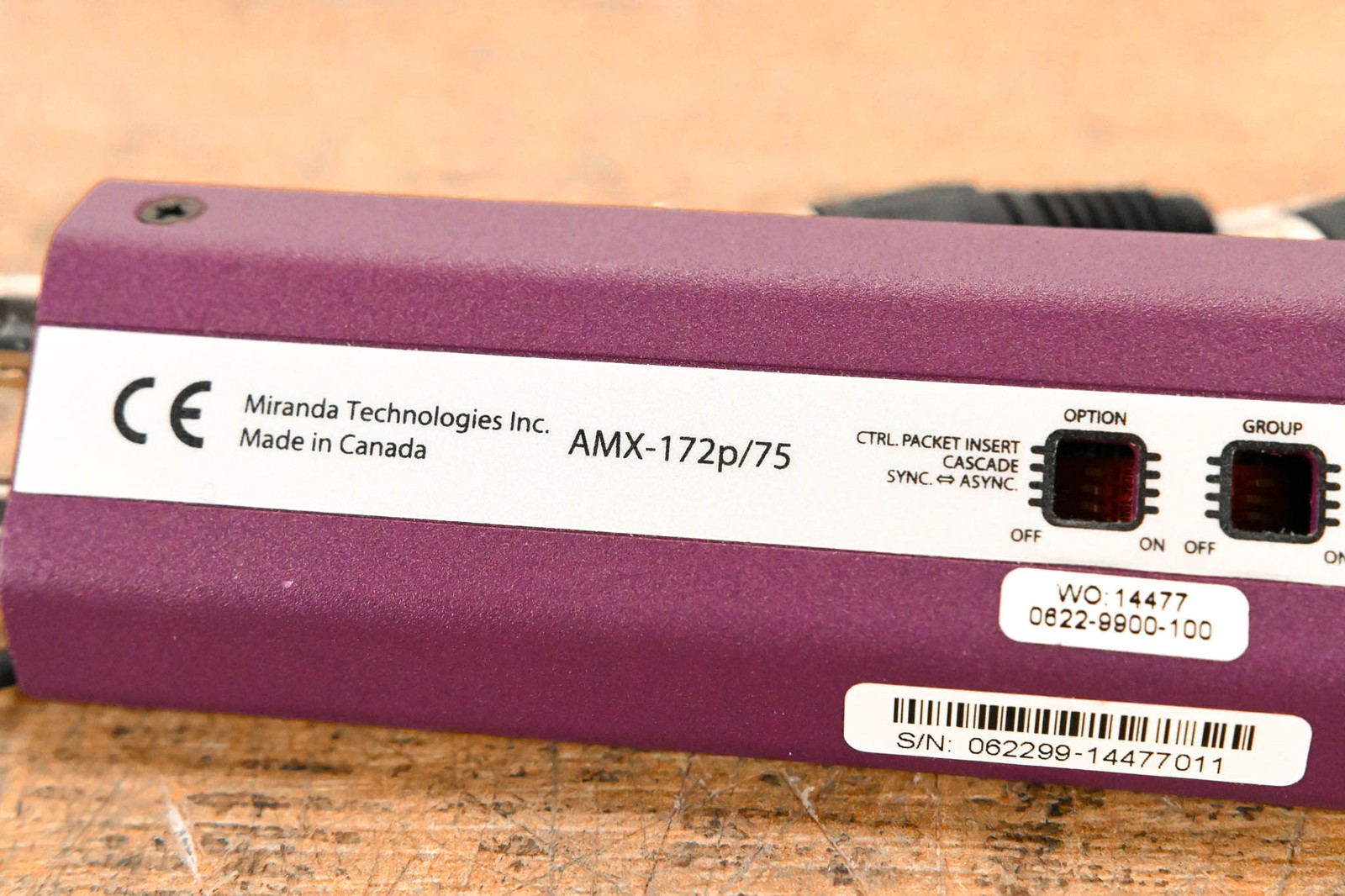 Miranda picoLink AMX-172p/75 Audio Multiplexer (NO PSU) CG003A6