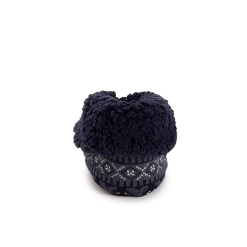 mens Bootie Slipper Large-X-Large Blue
