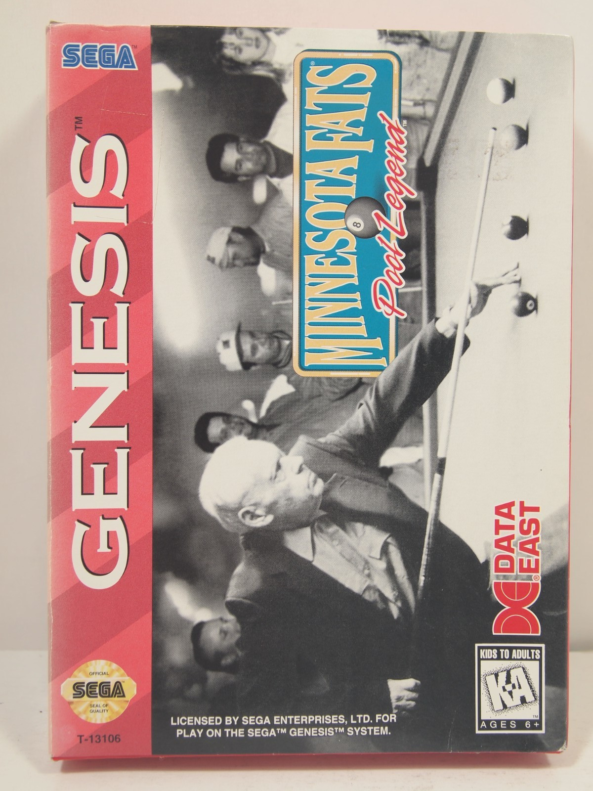 Minnesota Fats Pool Legend (SEGA Genesis) Authentic BOX ONLY
