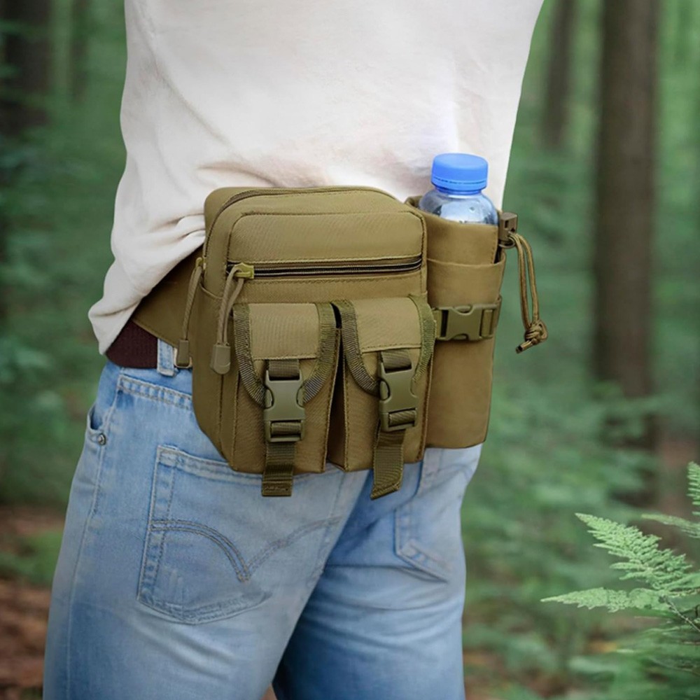 Utility Tactical Waist Fanny Pack Pouch Military Camping Hiking Outdoor Belt Bag