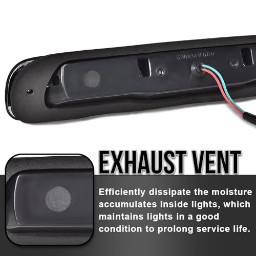 Third TailType X Brake Light High Mount Stop 1999-2006 Chevy Silverado Smoky