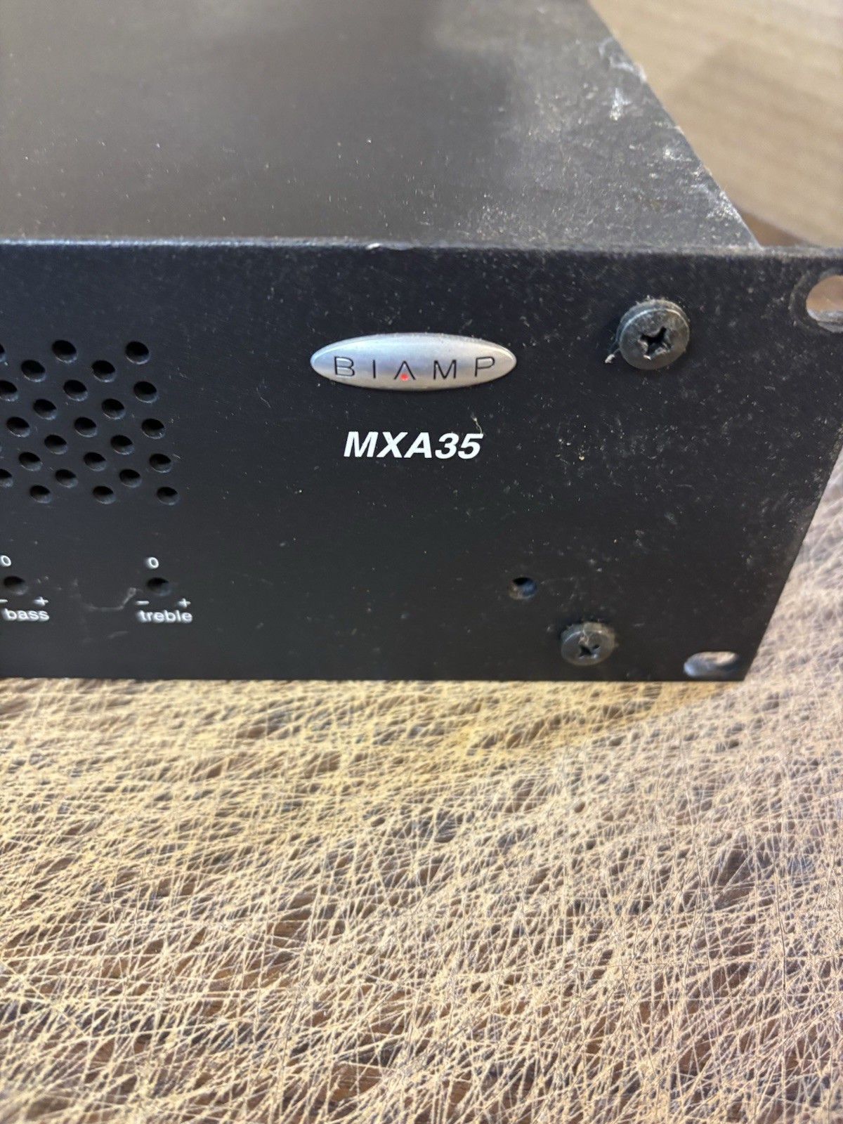 BiAmp MXA35 6-Channel Power Amplifier w/ HD Power Cord bs8