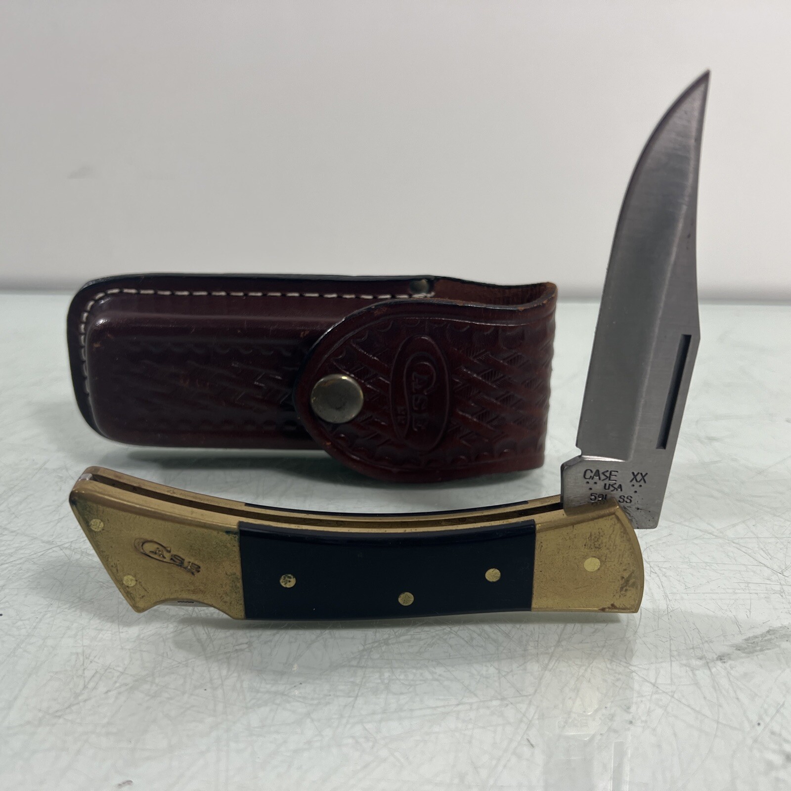 CASE KNIFE - W.R. CASE & SONS CUTLERY CO. 591 SS POCKET KNIFE CASE