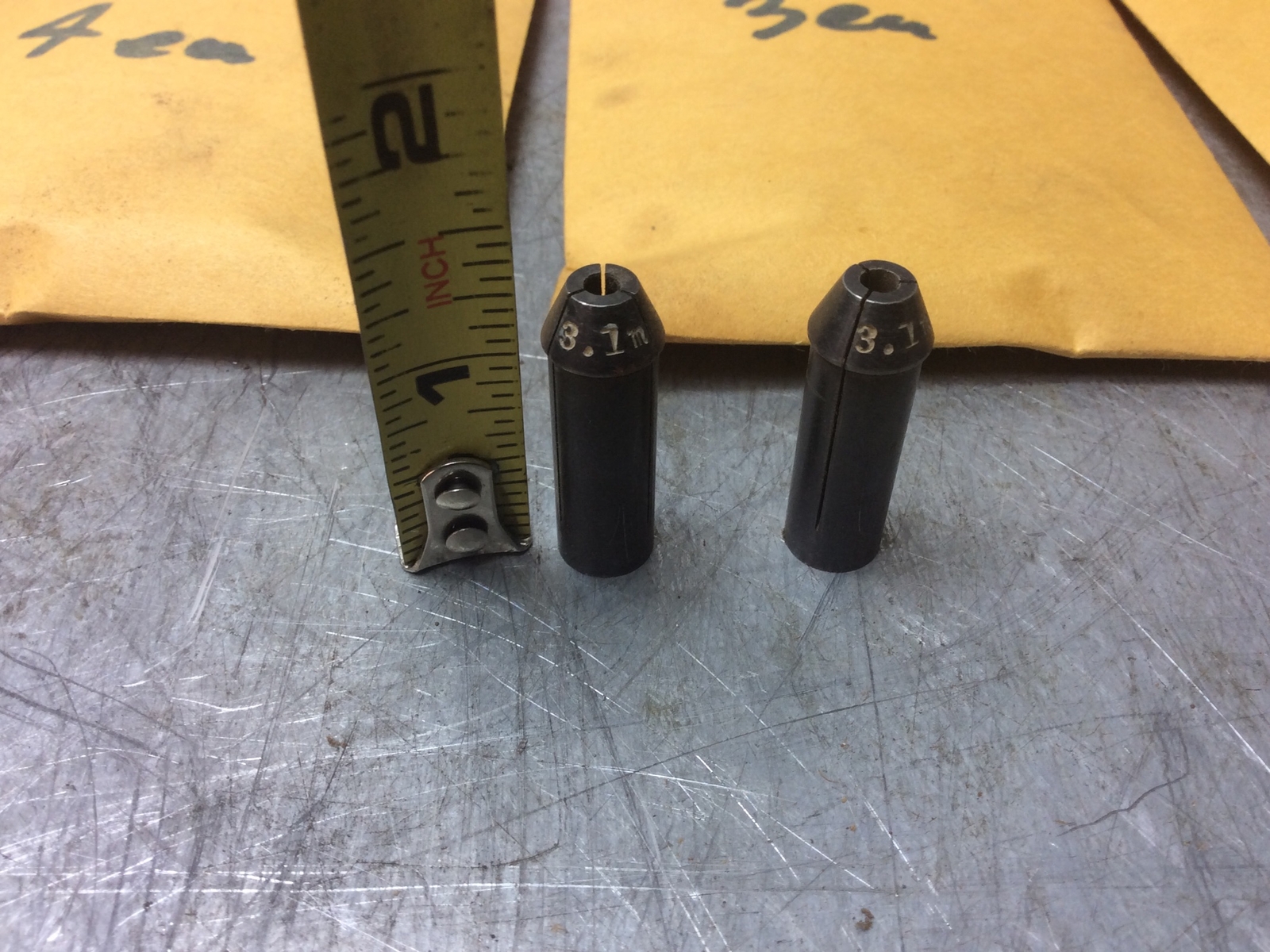 Black Diamond Drill Bit Sharpener Grinder 3/8” OD Collets Metric $7ea