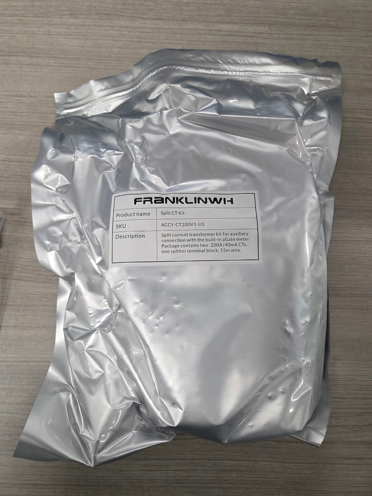 NEW FranklinWH ACCY-CT200V1-US Split CT KIt