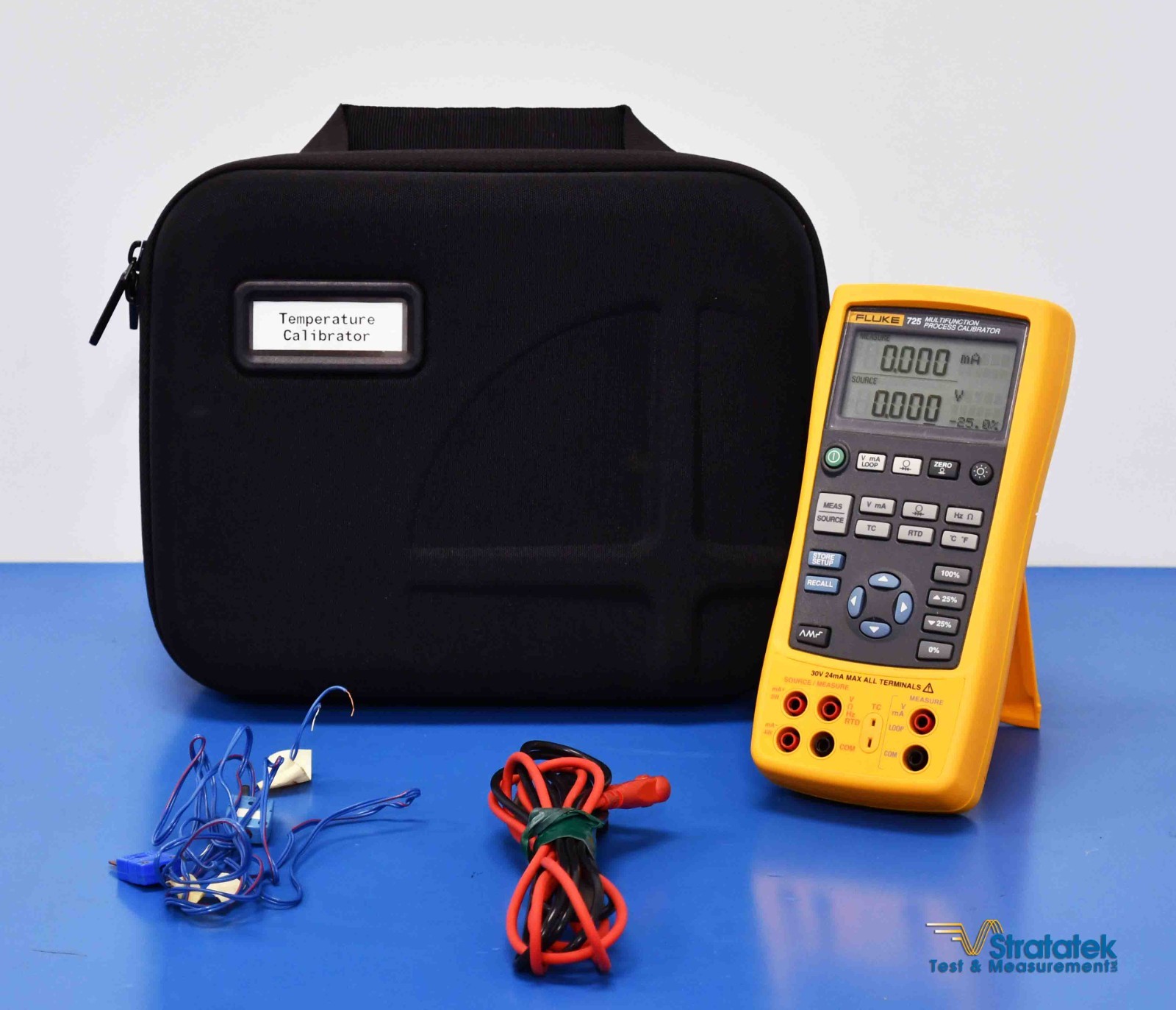 Fluke 725 Multifunction Process Calibrator - NIST Calibrated with Data