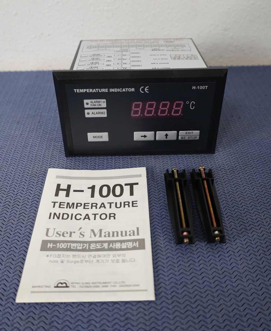 Myng Sung H-100T Temperature Indicator Panel Meter
