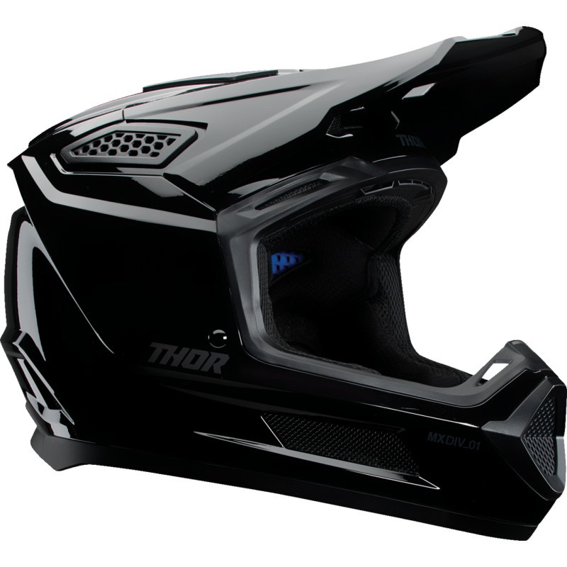 Thor 0110-8966 Fleet Blackout Helmets Md Black
