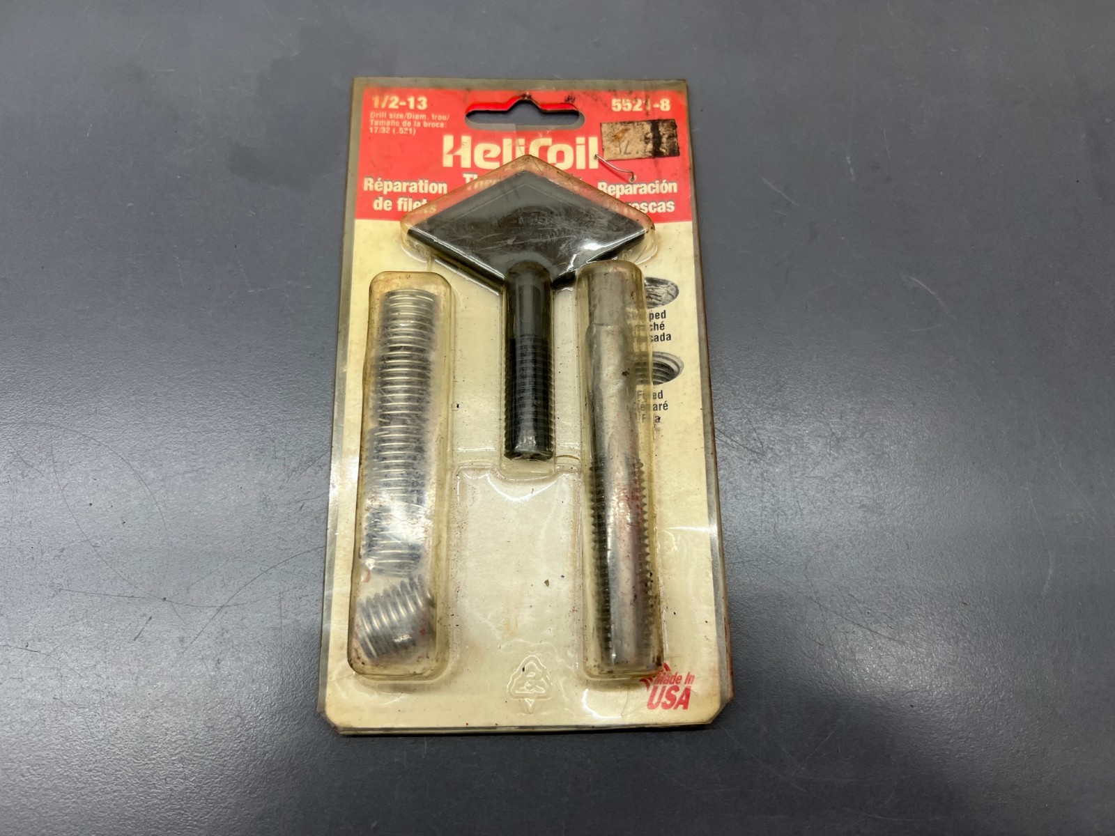 (s) VINTAGE NOS HELICOIL 5521-8 1/2-13 THREAD REPAIR KIT - MADE IN USA