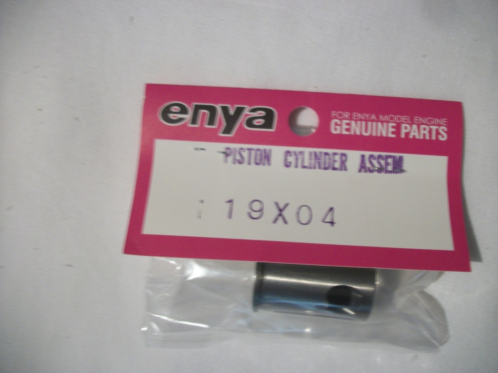 ENYA .19X  PISTON & CYL ASSY LAPPED NIP