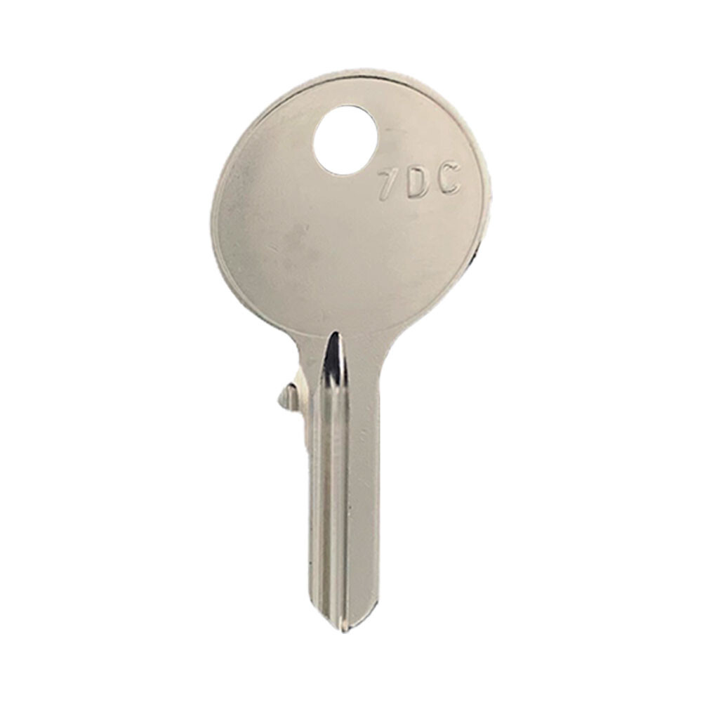7DC Key Blank –  Nickel