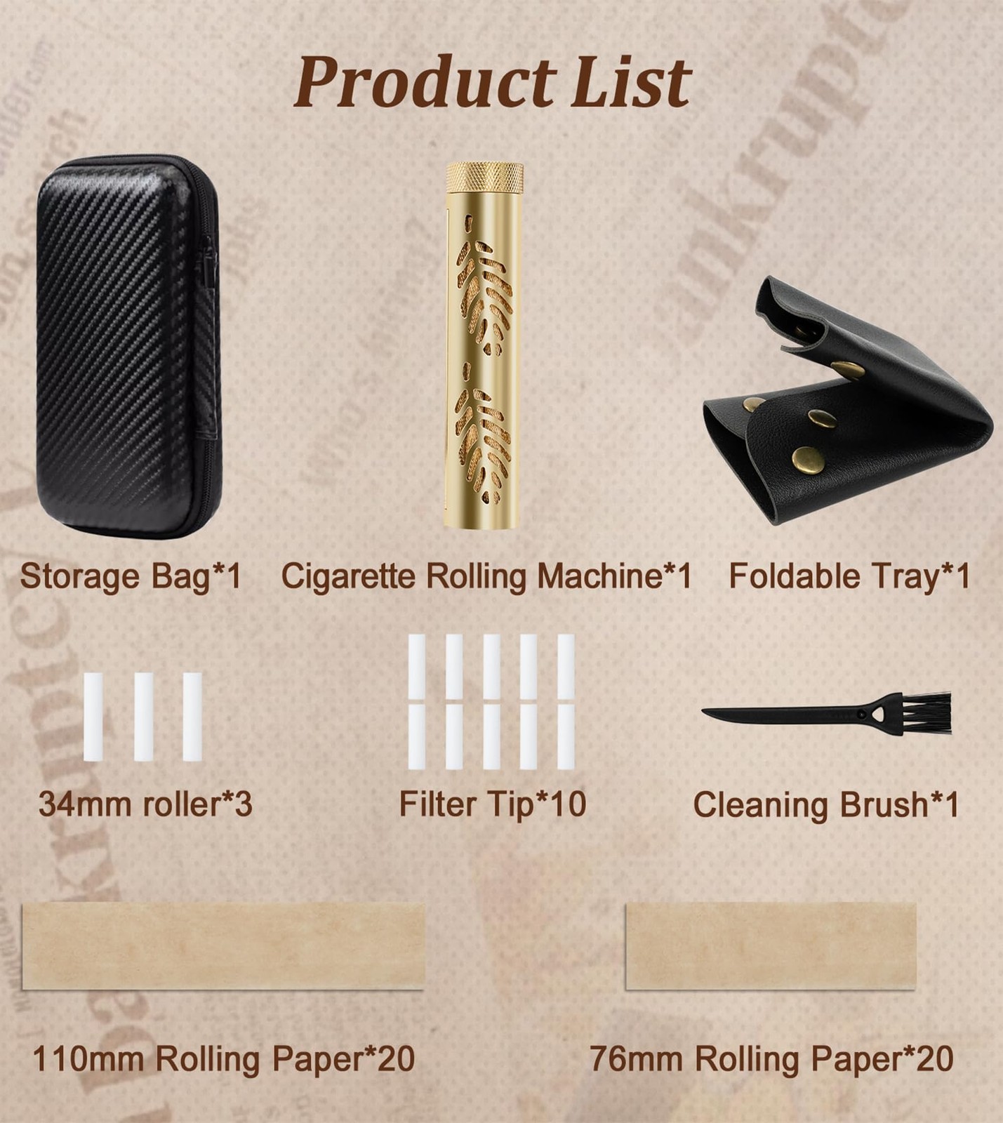 Cigarette Rolling Machine, Cigarette Roller, Pre Roll Machine, Rolling Machin...
