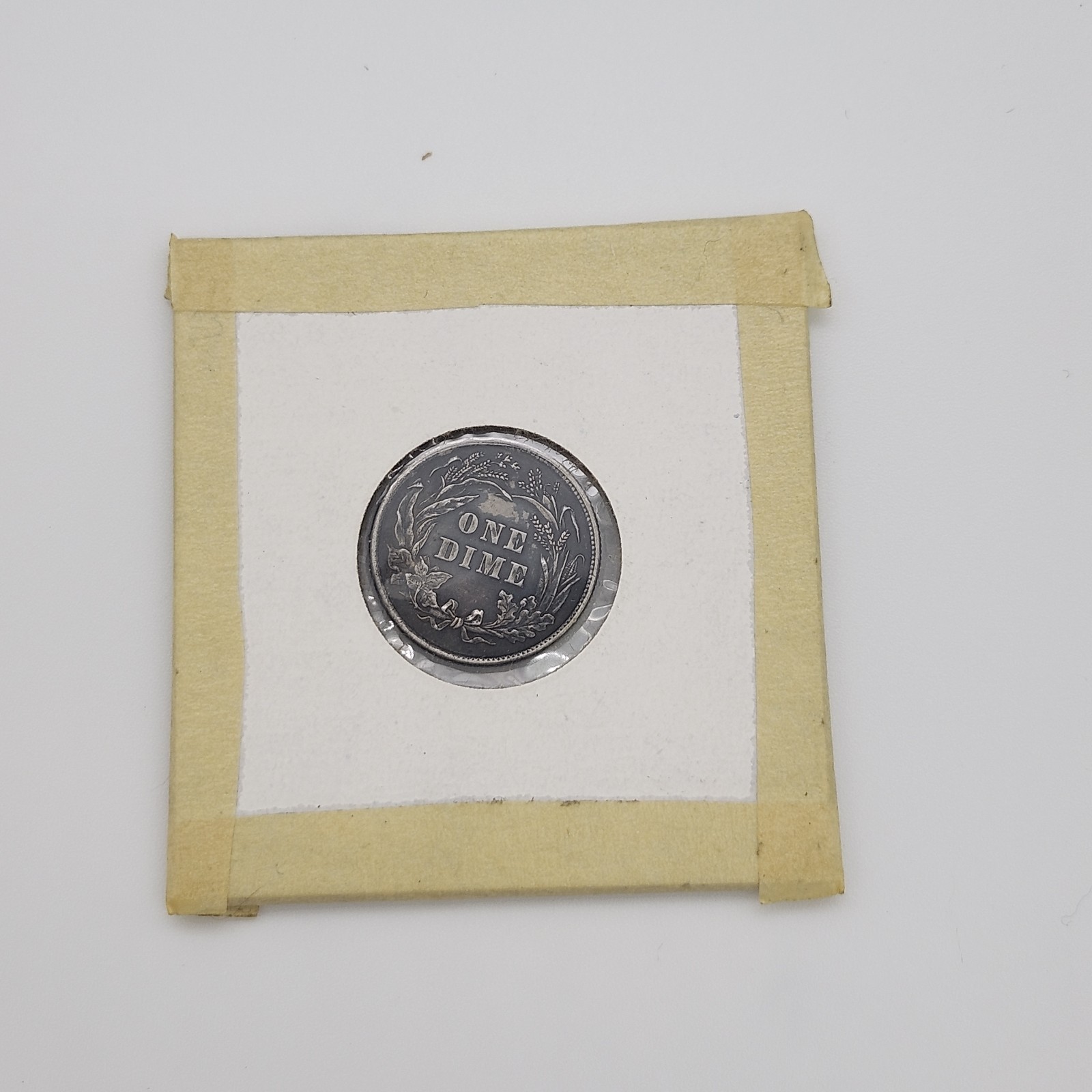 1892 Barber Dime Very Nice Condition Great Color