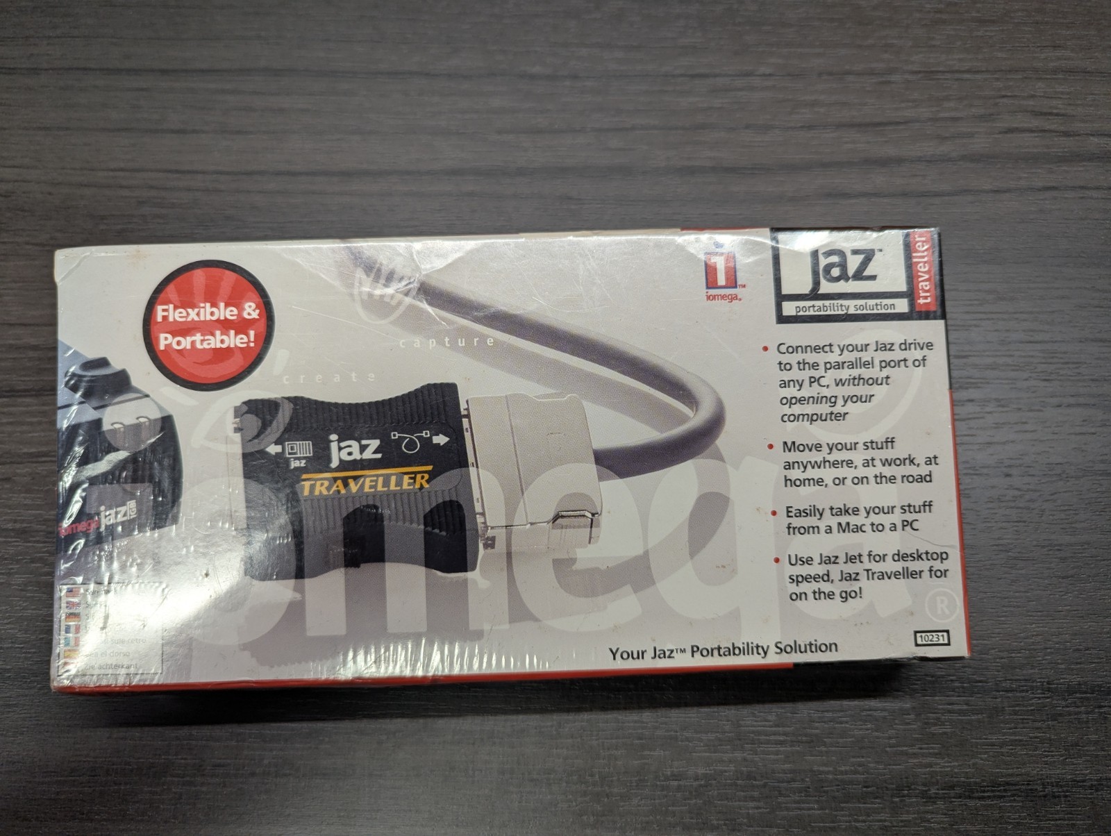 Iomega Jaz Traveller Parallel Port Interface SCSI to Parallel