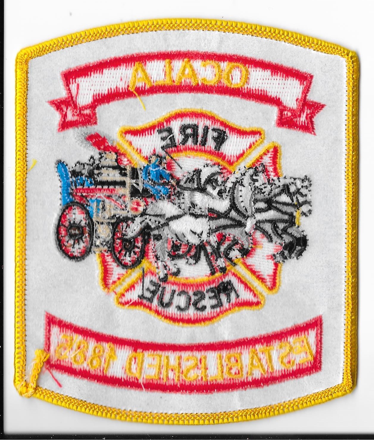 Ocala Fire Rescue, Florida Shoulder Patch V1