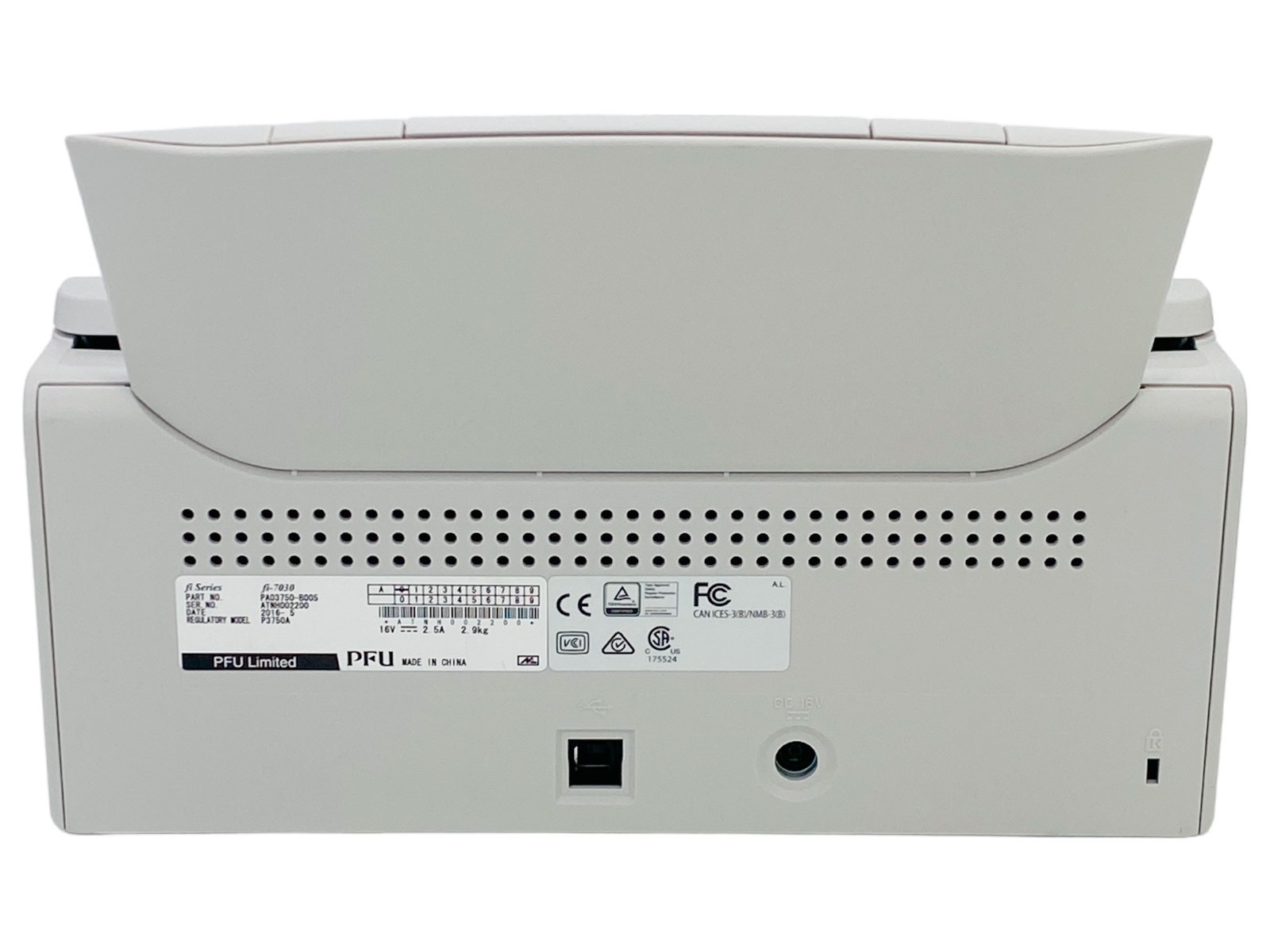 ✅Fujitsu Fi-7030 Color Duplex Pass-Through Document Scanner w/Adapter Grade A!⚡️