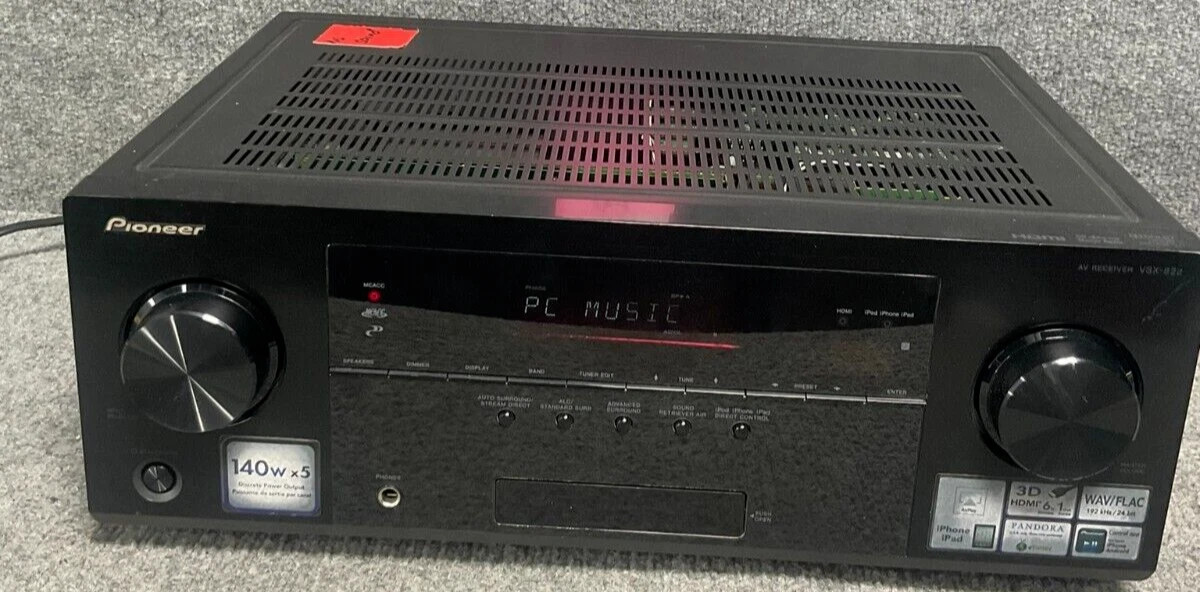 Pioneer VSX-822-K 5.1 Channel AV Receiver HDMI AirPlay DLNA