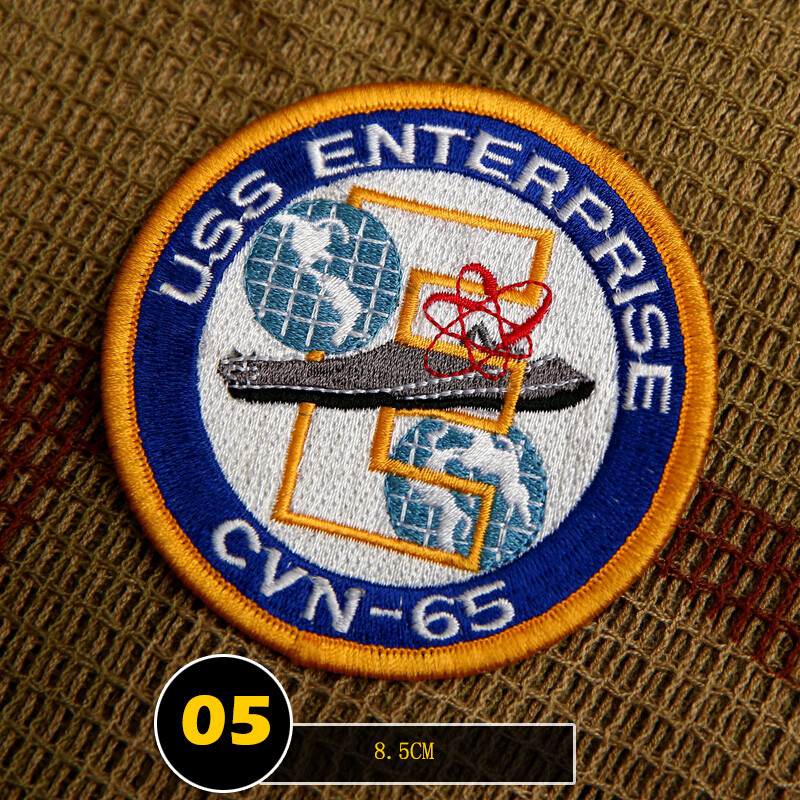 CVN-65 USS ENTERPRISE 1961 - 2012 US Navy Squadron Cruise Crew Patch Military