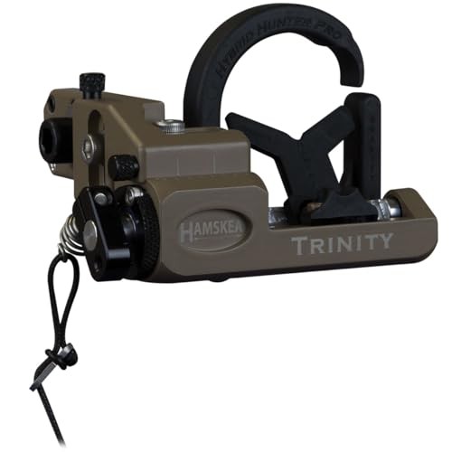 Hamskea Trinity Hunter LH Micro-Tune Coyote Arrow Rest (211885): NEW, Free Ship