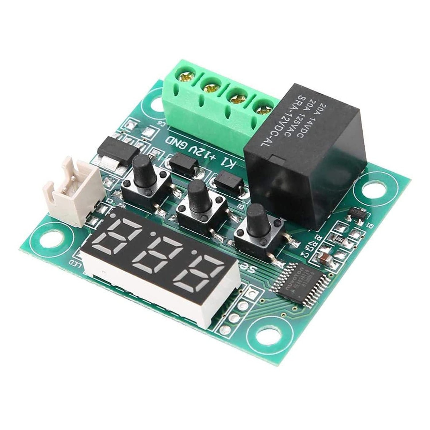 W1209 12V DC Digital Temperature Controller Board Micro Digital Thermostat -5...