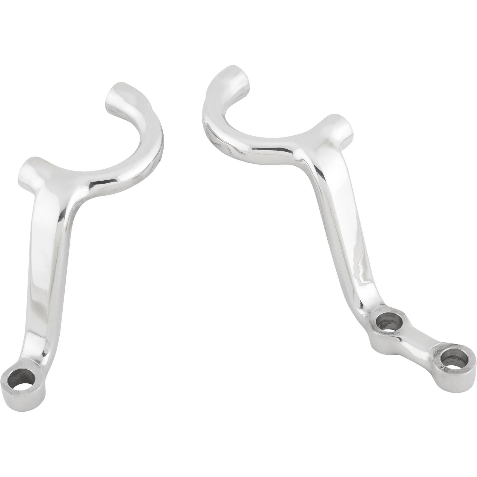 Speedway Zinc Plated Drop Steering Arms, 3-3/4 Drop, Fits Ford 1937-48