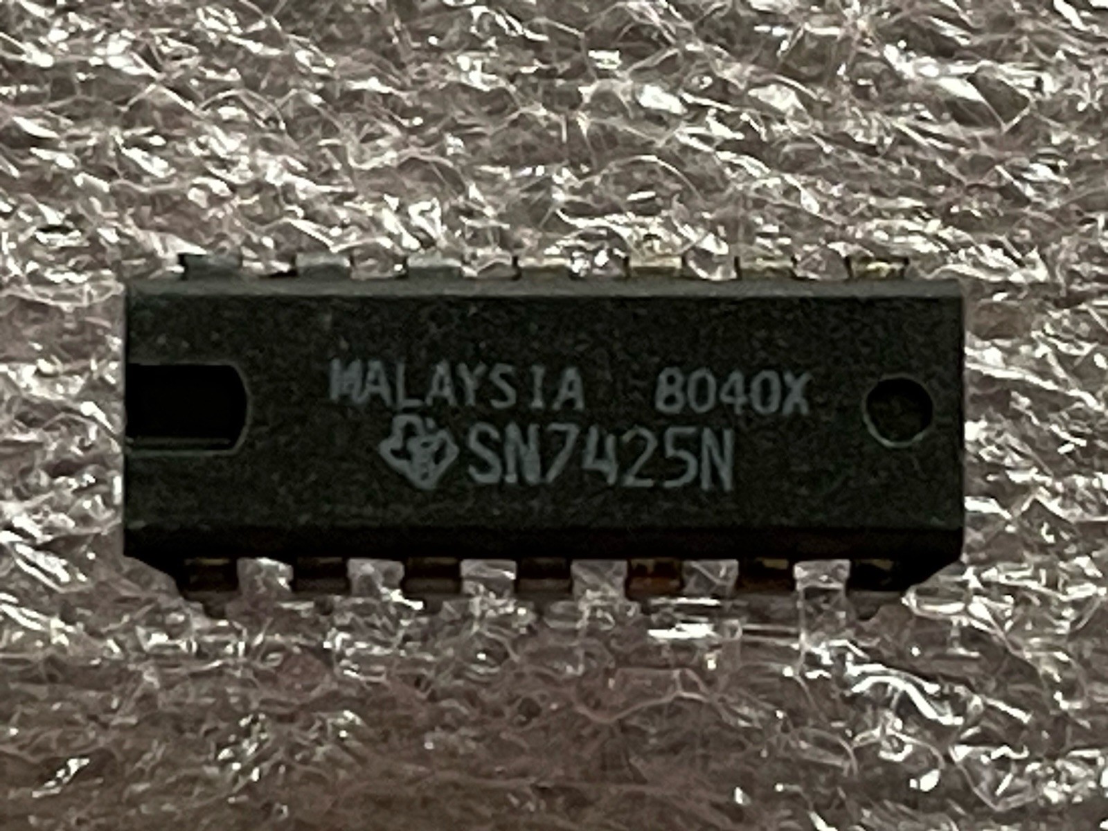 SN7425N IC BIPOLAR NOR GATE 4.75v-5.25v 2-CHN 4-INP DIP 14-PIN TI (LOT OF 2)