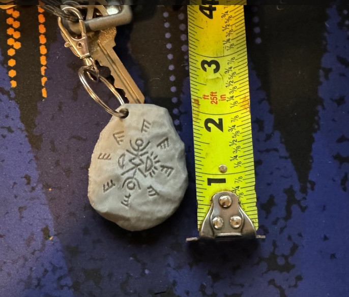 From TV show Talisman keychain