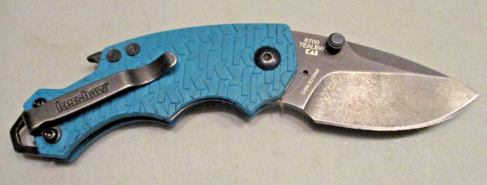 Kershaw Knives Shuffle 8700TEALBW Teal GRN Black 8Cr13MoV Pocket Knife Stainless
