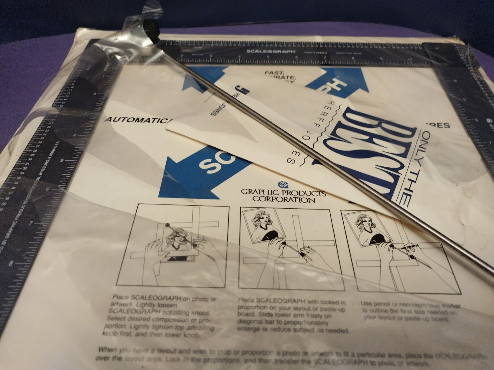 Scaleograph Used For Photograph Scaling Scrapbook Creations Mechanical Drafting
