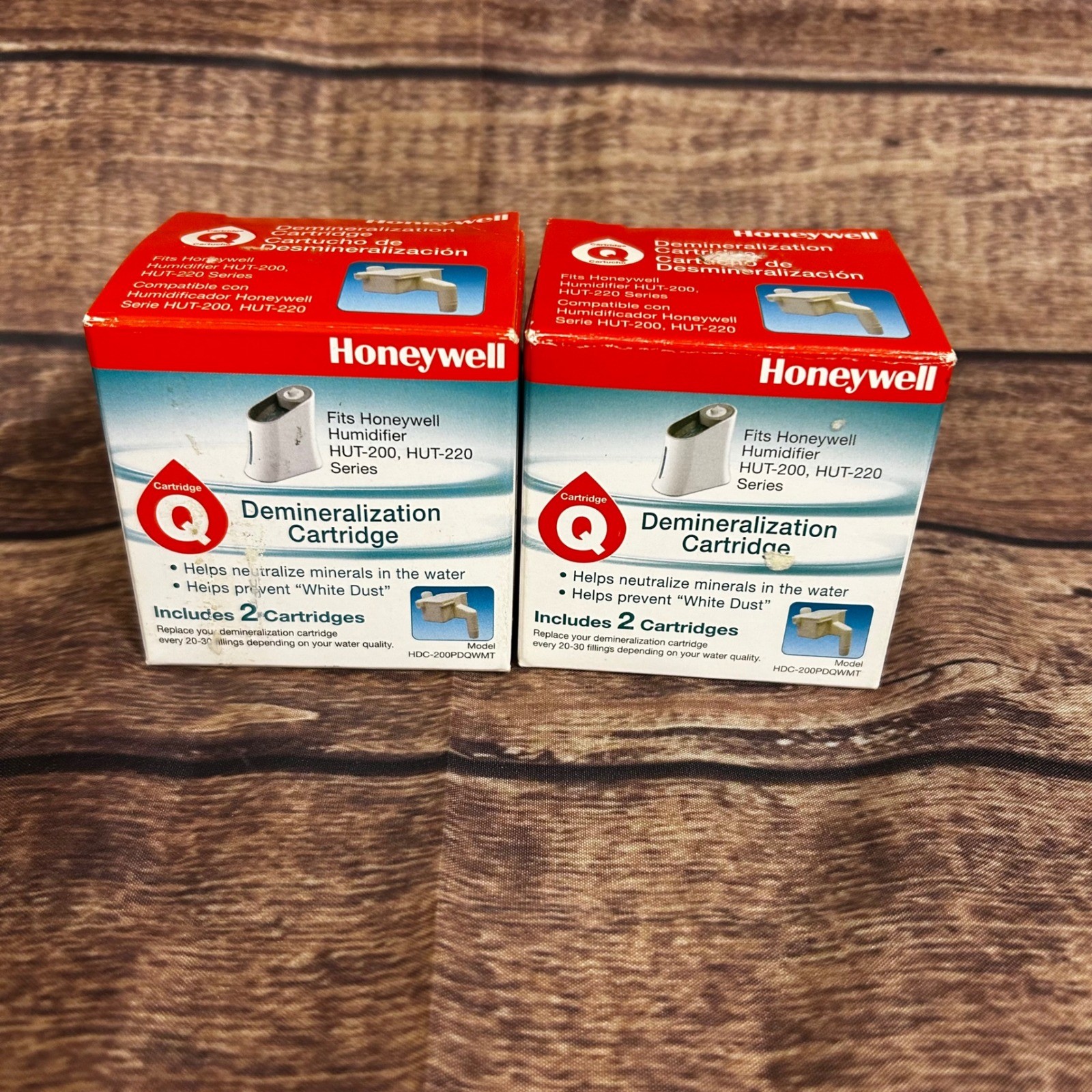 2 Honeywell Demineralization Cartridge Q 2pk for HUT-200 HUT-220 Humidifiers
