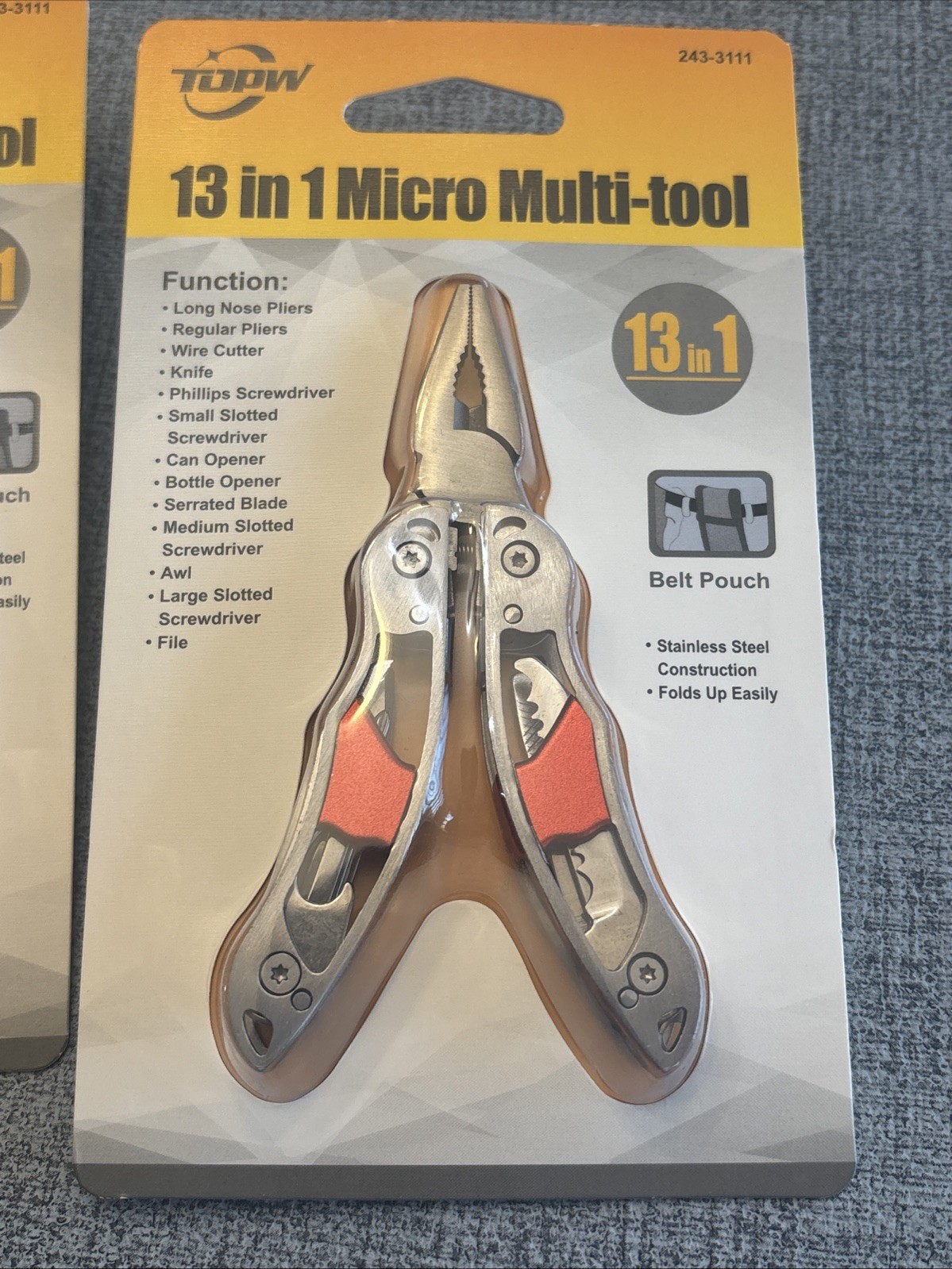 13 in 1 Micro Multi-tool Stainless Steel TDPW