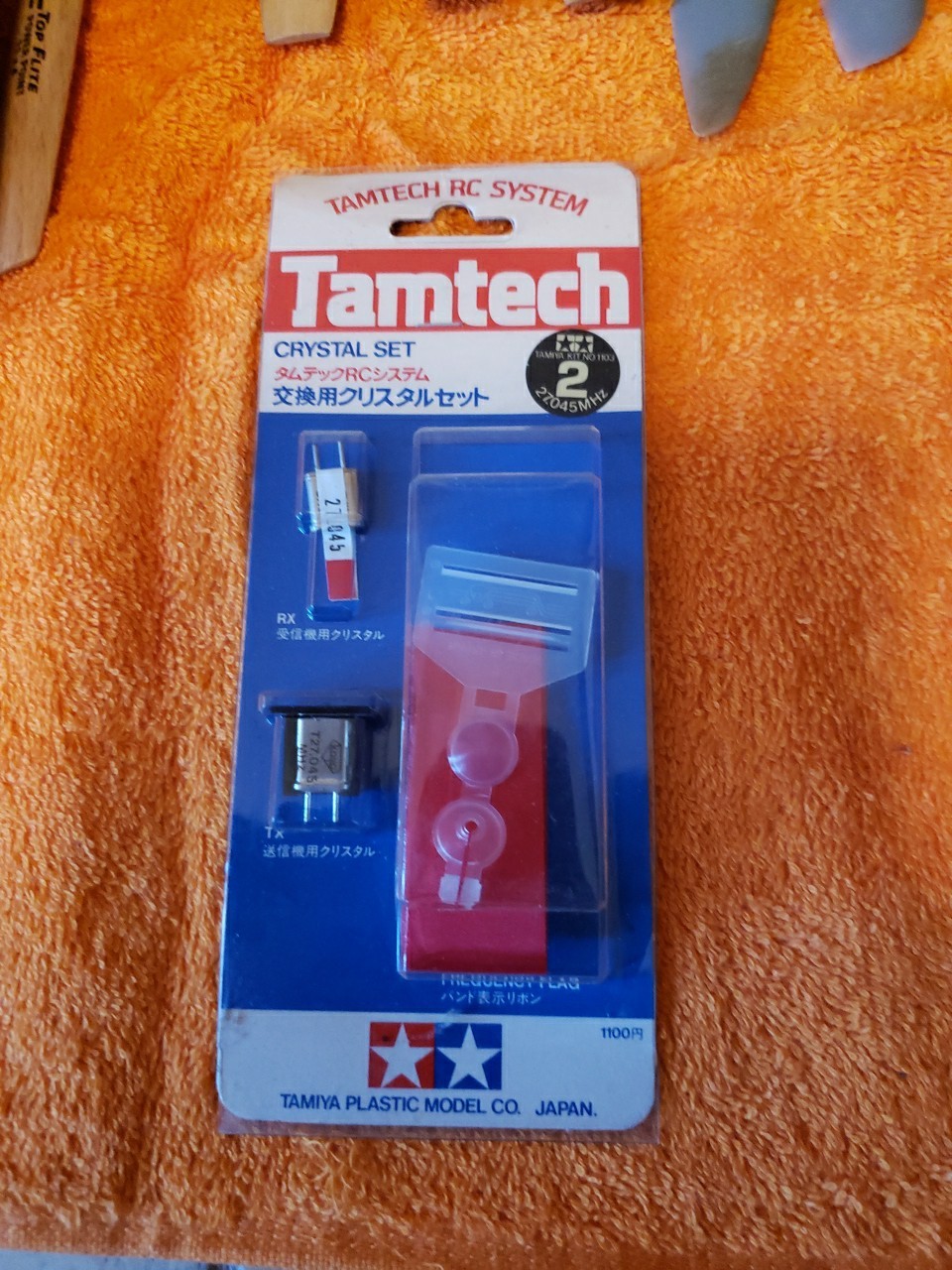 Tamiya Tamtech RC System Crystal Set TX Rx  - No 1103 - New -  JT25