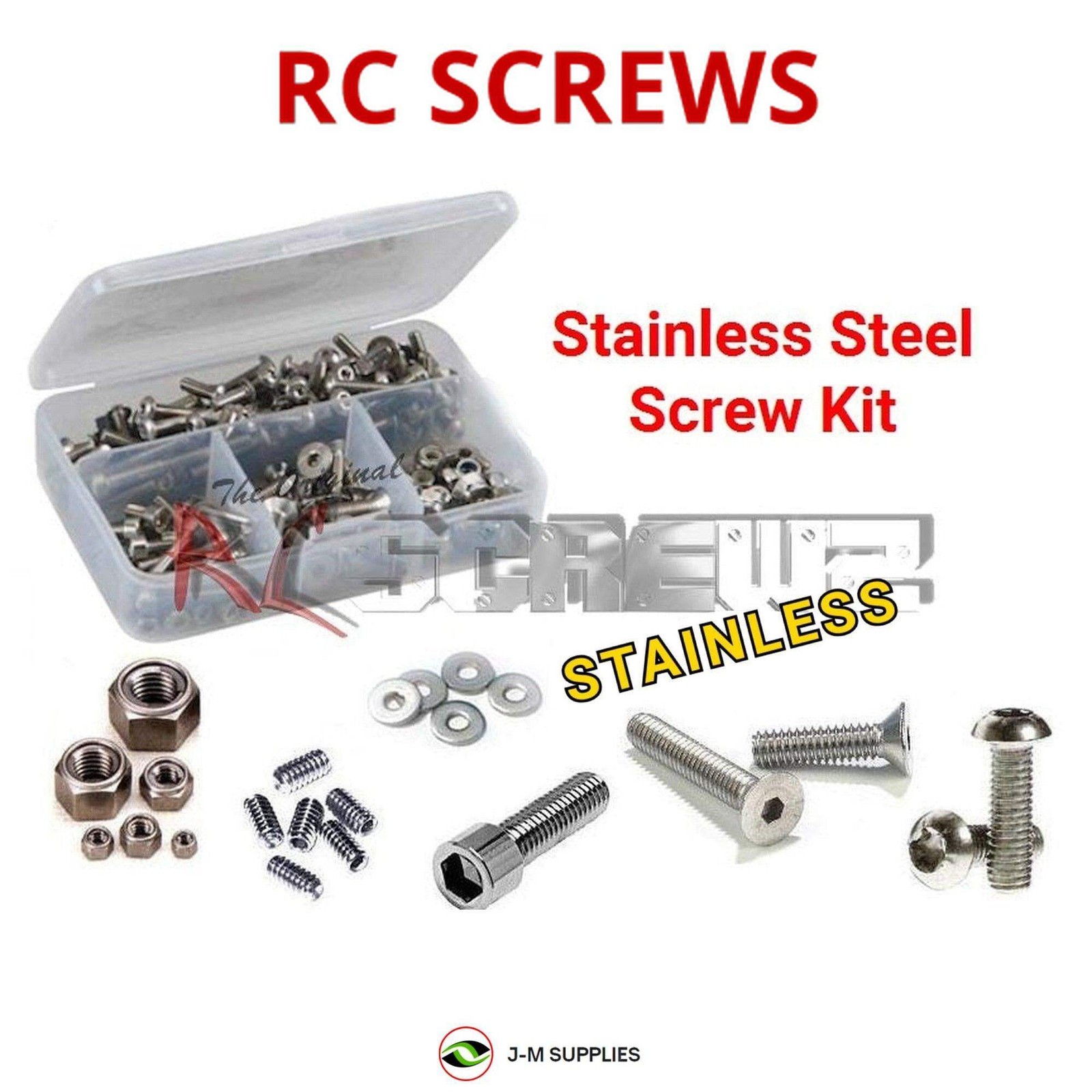 RCScrewZ Stainless Screw Kit xra190 for XRAY M18 Pro 4WD 1/18 (380003) | SET