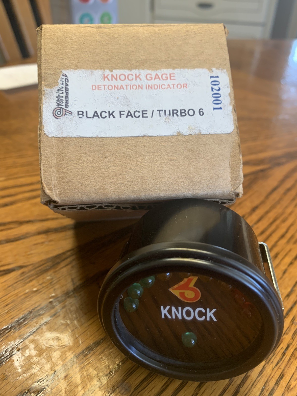 CASPERS ELECTRONICS KNOCK  102001 "NEW" BLACK FACE TURBO 6 GN DETINATOR
