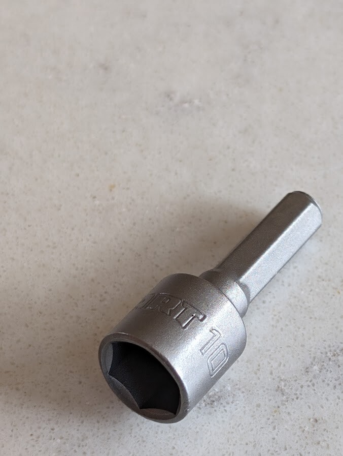 Hart Metric Nut Driver Bit 1/4" Hex Shank Socket - PICK YOUR SIZE