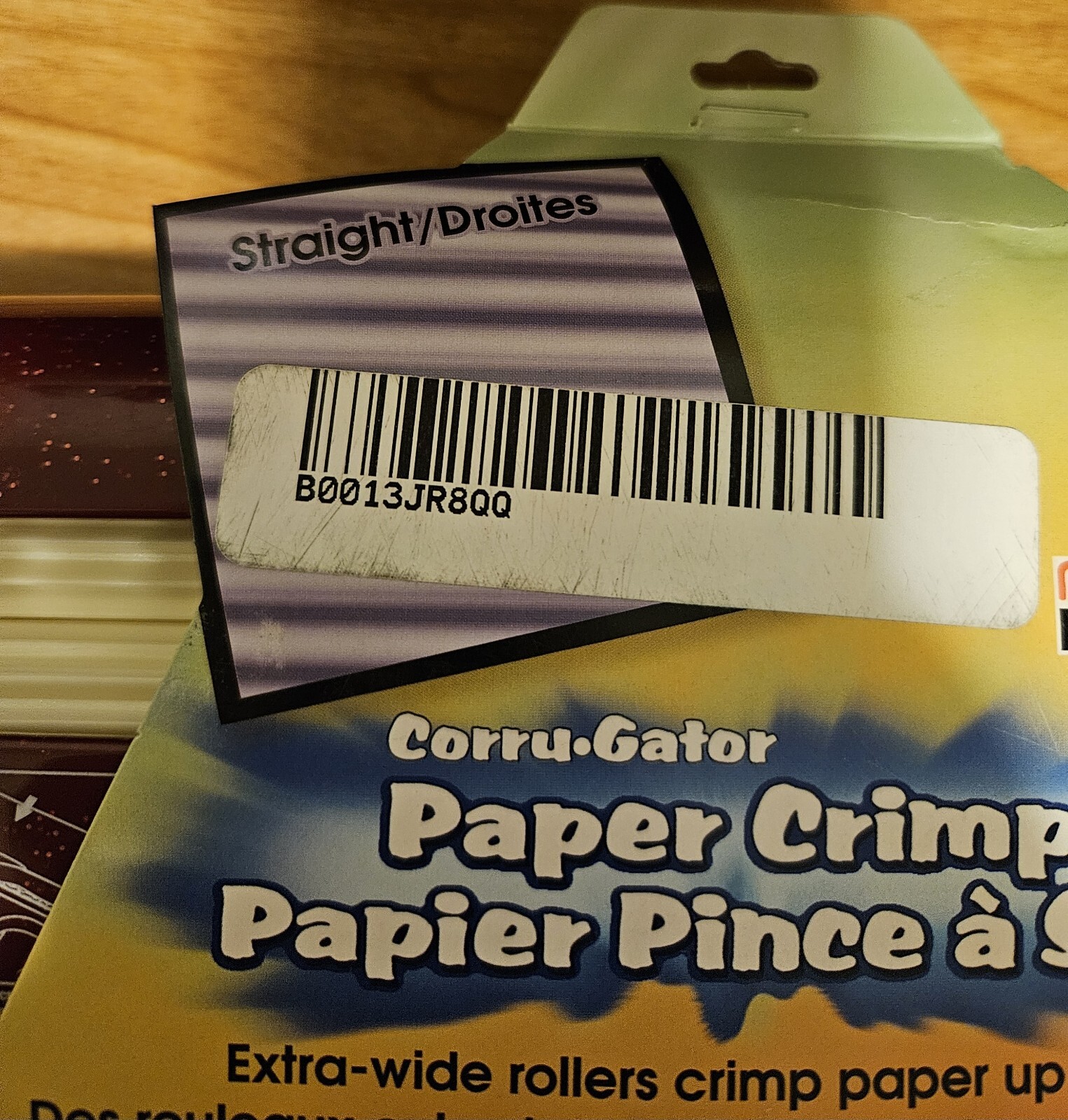 Corru-Gator Paper Crimper 8.5" Straight