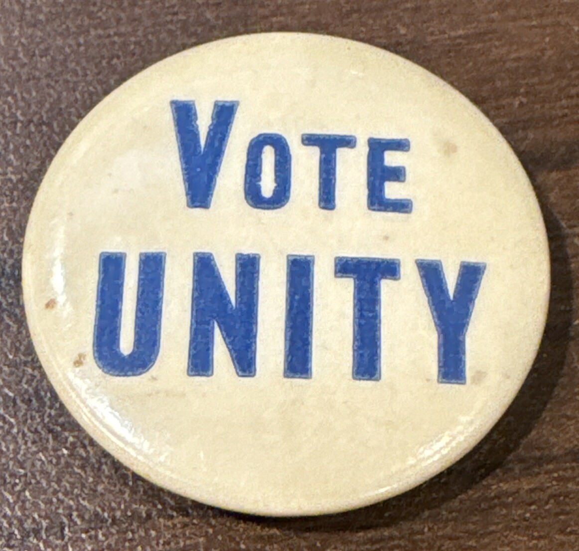 Vintage VOTE UNITY Pin